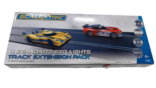 SCA8526 TRACK EXTENSION PACK 4 - STANDARD STRAIGHTS X 4
