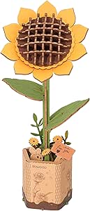 Rowood DIY Sunflower 3D Wooden Puzzle ROETW011