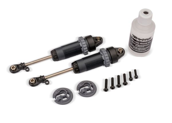 Traxxas Shocks, GTR xx-Long - Steel Gray (2)