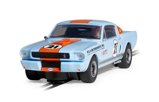 Scalextric  - Shelby GT350 - Gulf Edition Slot Car C4570T
