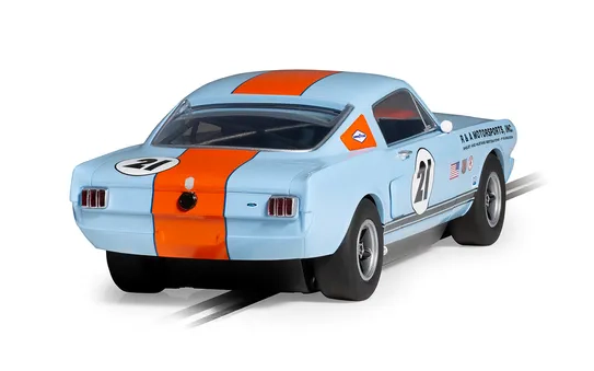 Scalextric  - Shelby GT350 - Gulf Edition Slot Car C4570T