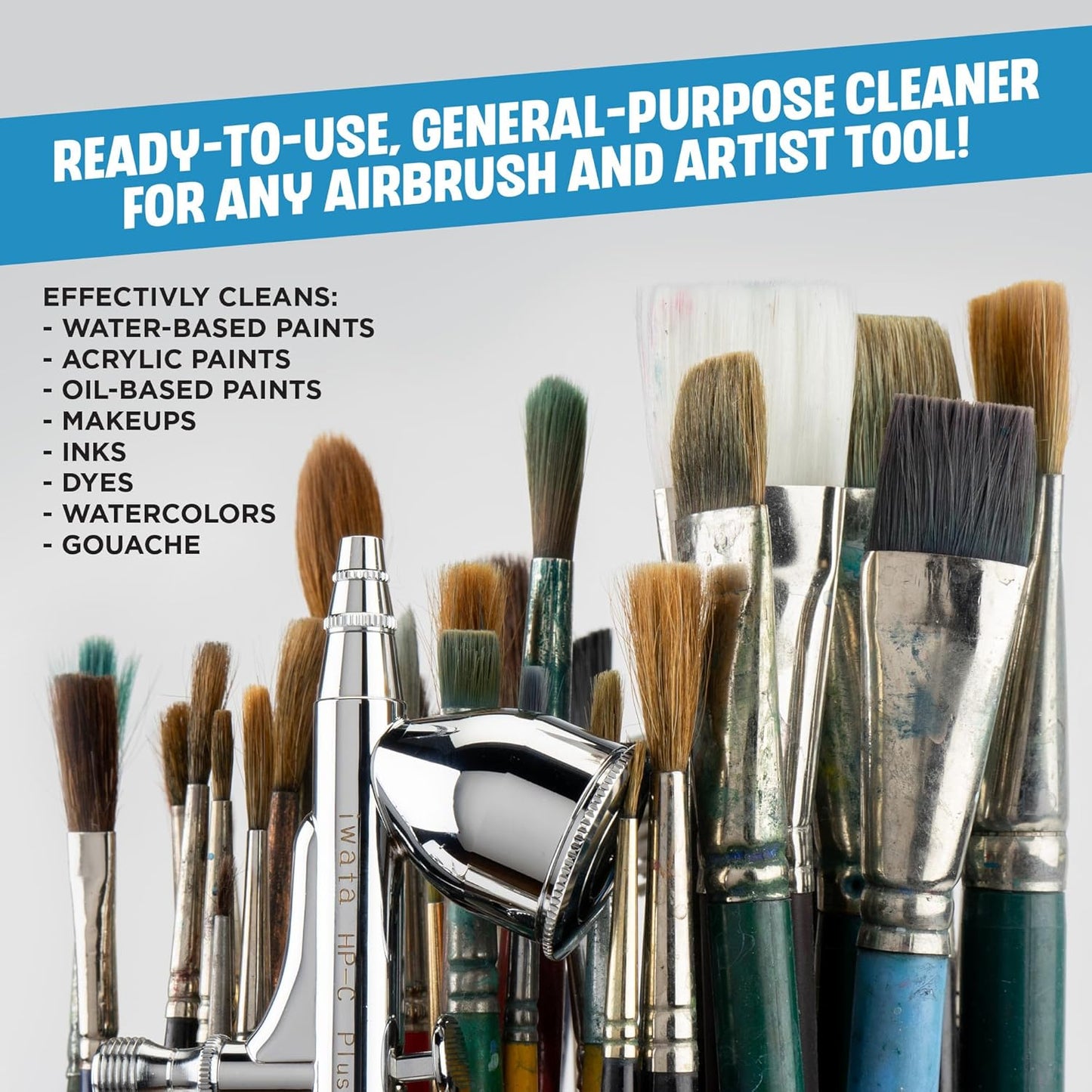 Iwata-Medea Airbrush Cleaner (8 oz.)
