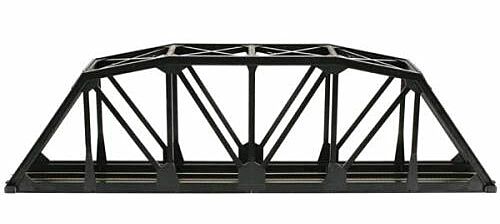 HO 18inch Through Truss Bridge Black