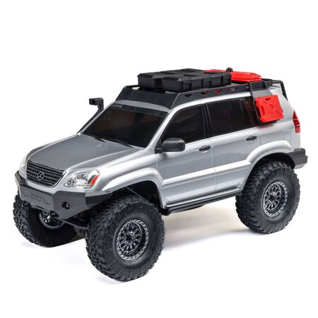 1/24 SCX24 Lexus GX 470 4X4 RTR Brushed Rock Crawler, Silver