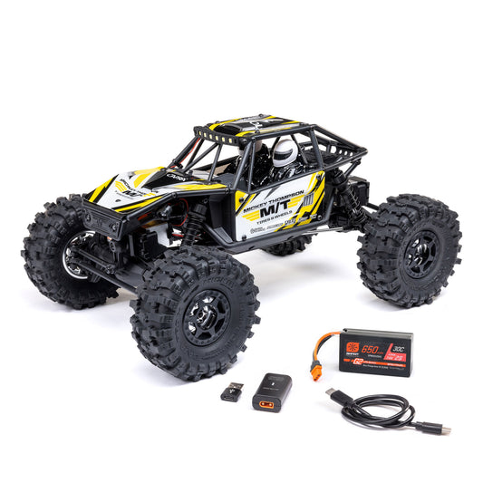 1/18 UTB18 Capra 4WS 4X4 RTR Brushed Rock Crawler, Yellow