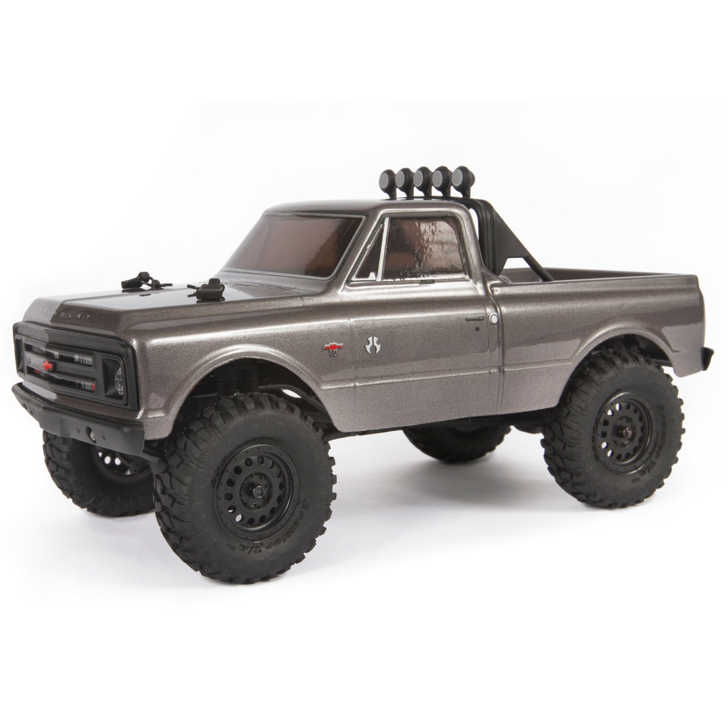 SCX24 1967 Chevrolet C10 1/24 4WD-RTR, Dark Silver