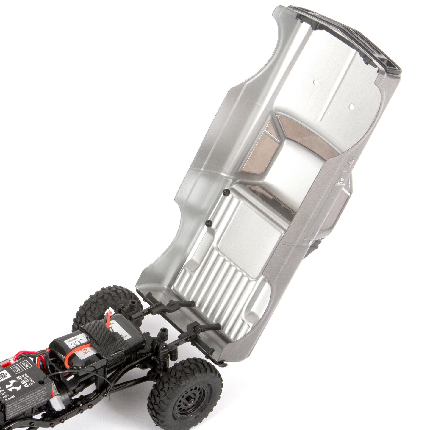 SCX24 1967 Chevrolet C10 1/24 4WD-RTR, Dark Silver