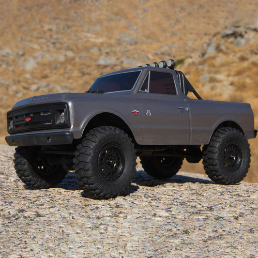 SCX24 1967 Chevrolet C10 1/24 4WD-RTR, Dark Silver