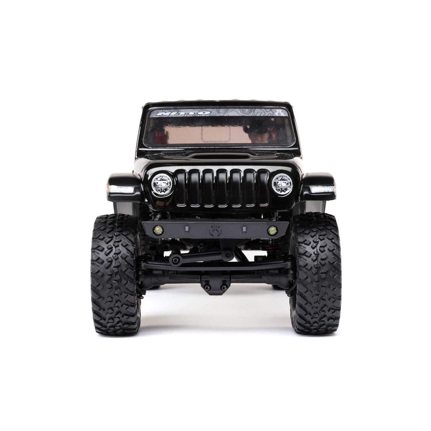 SCX24 1/24 Jeep Gladiator 4WD Rock Crawler RTR, Black