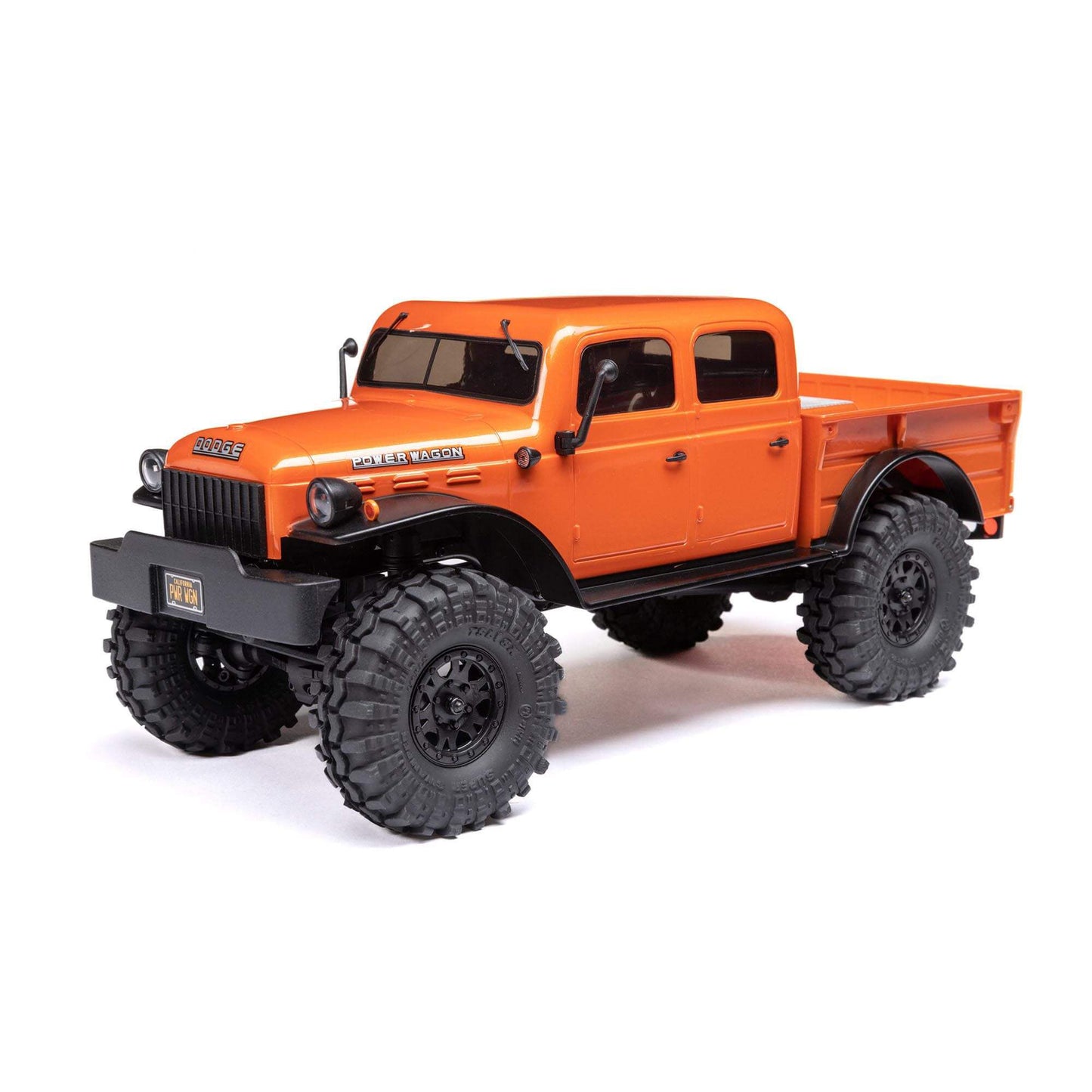 SCX24 40's 4 Door Dodge Power Wagon, Orange: 1/24 4WD-RTR