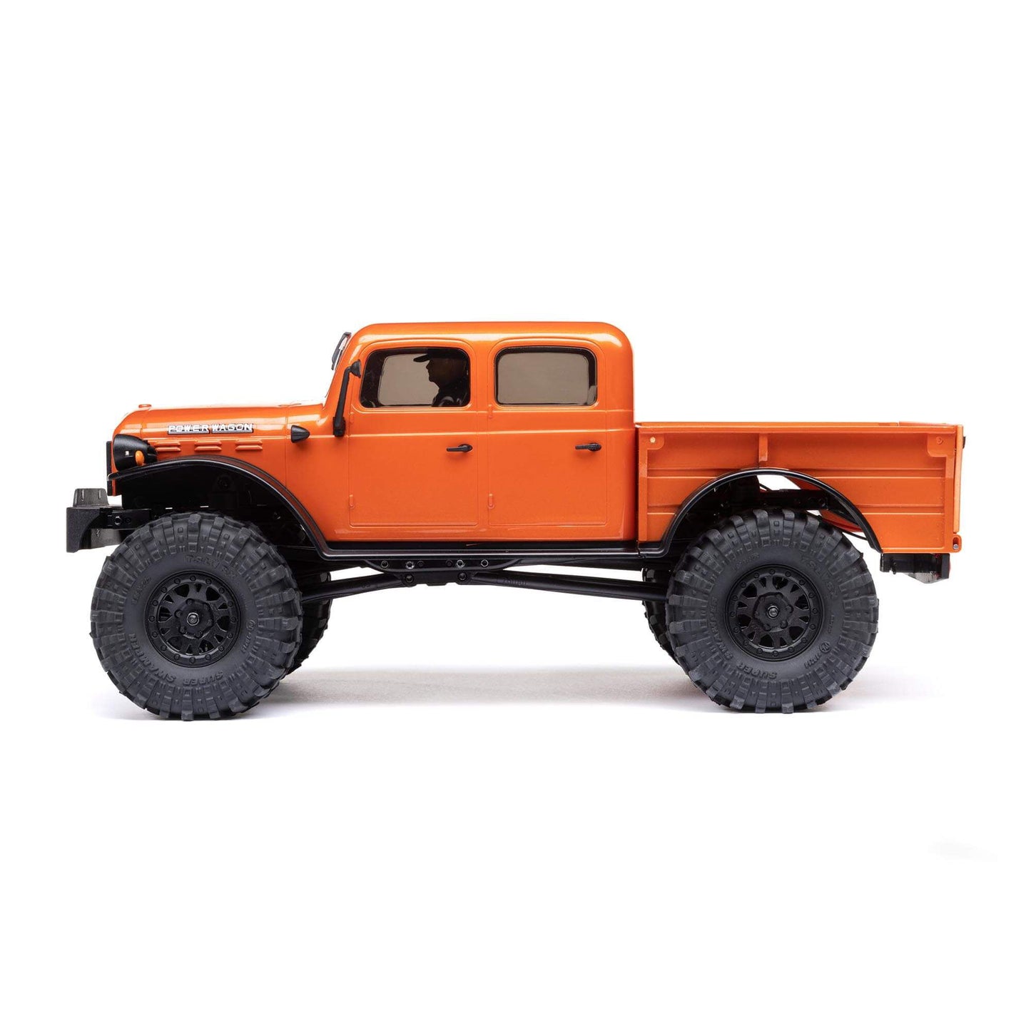 SCX24 40's 4 Door Dodge Power Wagon, Orange: 1/24 4WD-RTR