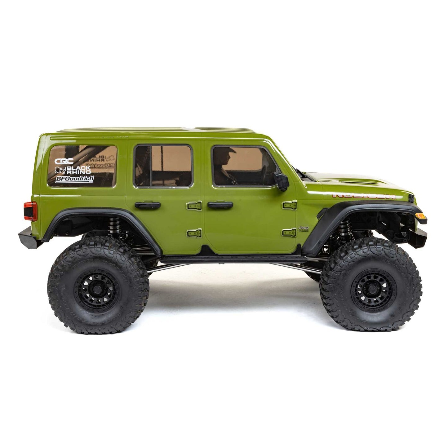 1/6 SCX6 Jeep JLU Wrangler 4X4 RTR Brushed Rock Crawler, Green AXI05000T1