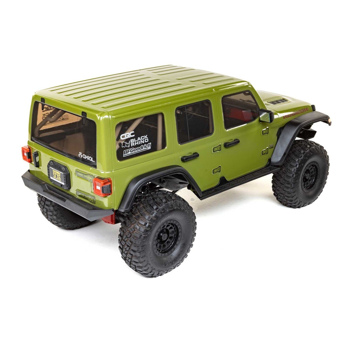 1/6 SCX6 Jeep JLU Wrangler 4X4 RTR Brushed Rock Crawler, Green AXI05000T1