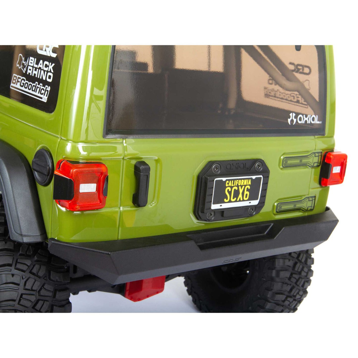 1/6 SCX6 Jeep JLU Wrangler 4X4 RTR Brushed Rock Crawler, Green AXI05000T1