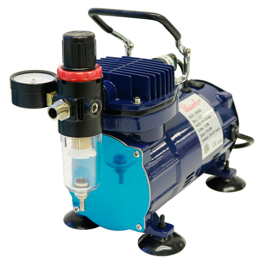 1/5 H.P. Oilless Piston Comp. W. Regulator & Auto D500SR