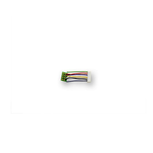 Digitrax DHWHPS 9 pin to DCC medium plug short harness (1”)