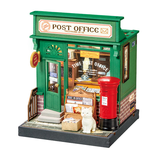 Rolife Century Post Office DIY Miniature House Kit DS037
