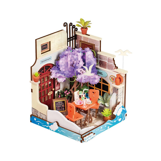 Rolife Sea Holiday Restaurant DIY Miniature House Kit ROEDS039