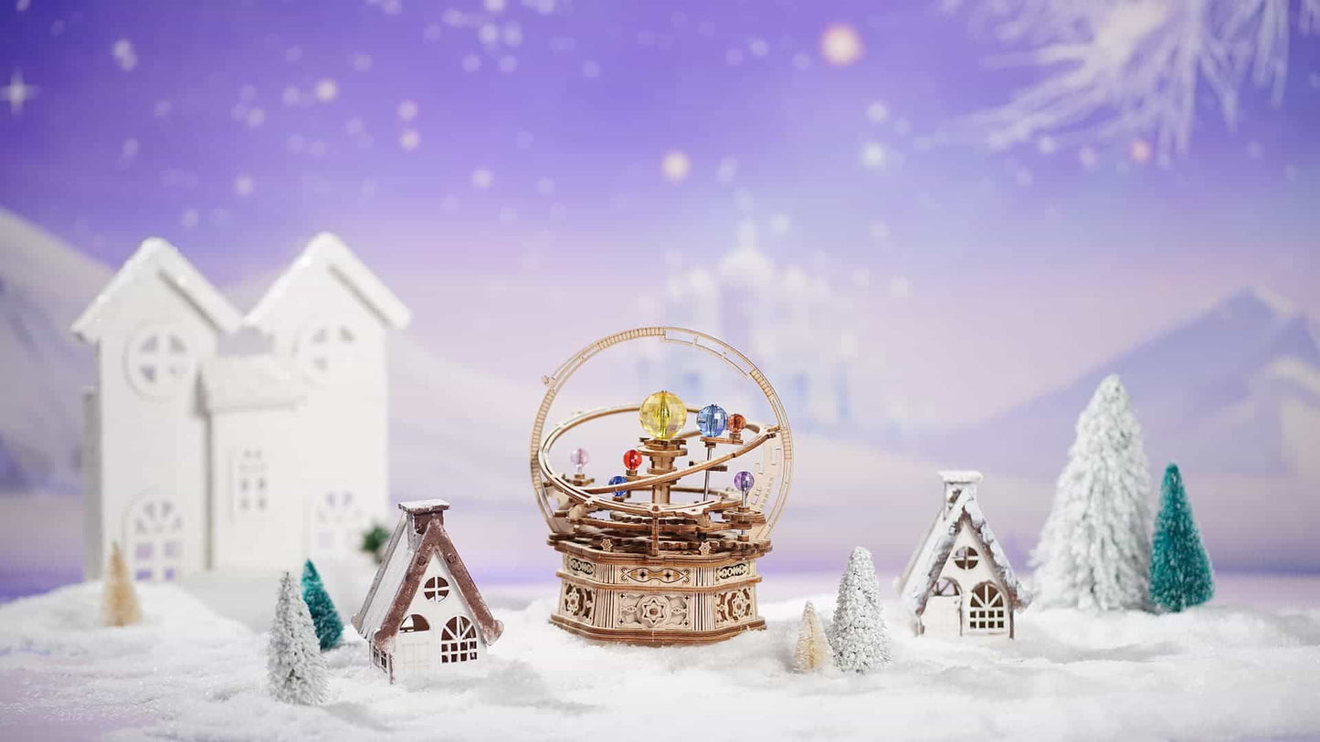 ROKR Starry Night Orrery Mechanical Music Box ROEAMK51