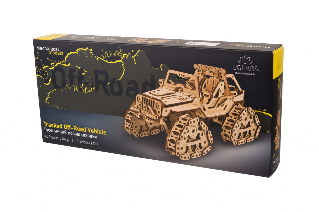 UGears Tracked Off-Road Vehicle - 423 Pieces 70204