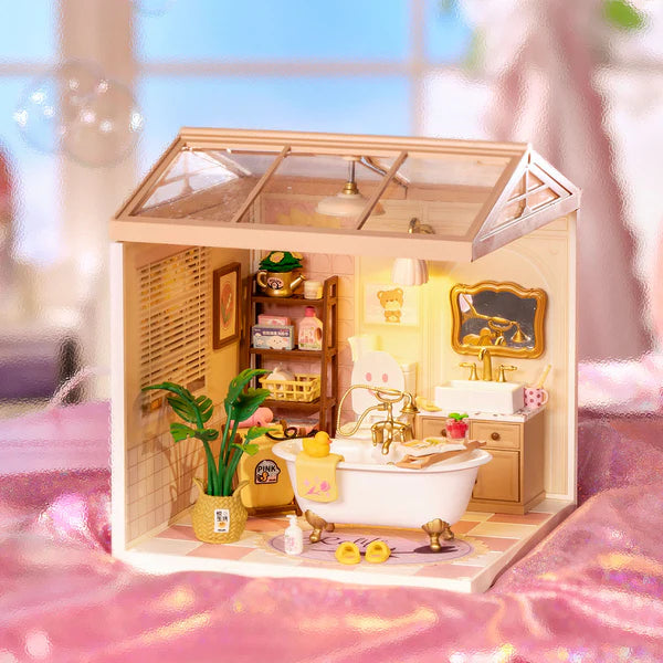 Rolife Pop Bubble Bathroom DIY Miniature House DW014B