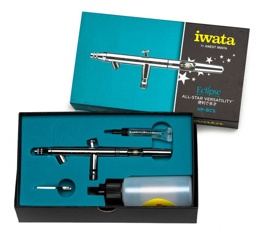 Iwata Eclipse HP-BCS Siphon Feed Dual Action Airbrush ECL2000
