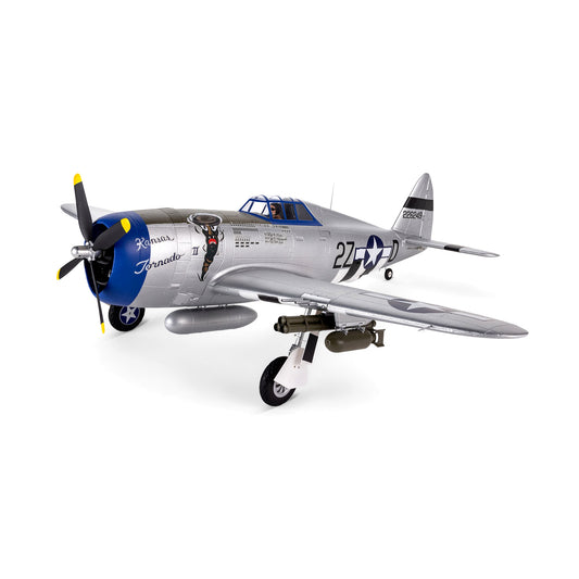 P-47 Razorback 1.2m BNF Basic with AS3X & SAFE Select EFL08450