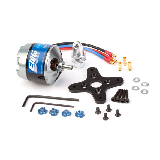 Power 46 Brushless Outrunner Motor, 670Kv, 3.5mm Bullet EFLM4046A