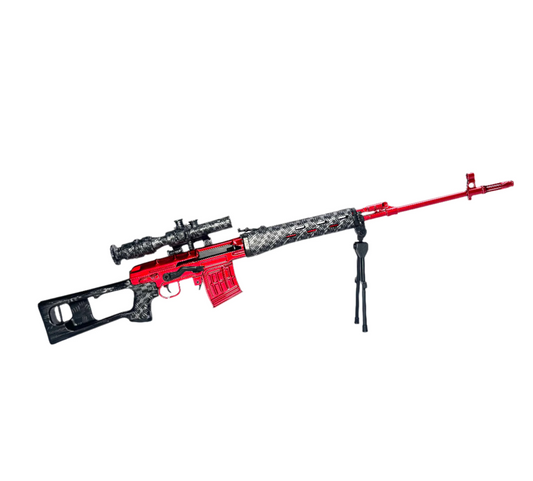 GoatGuns "Red Team" SVD Sniper Rifle Metal Diecast Kit