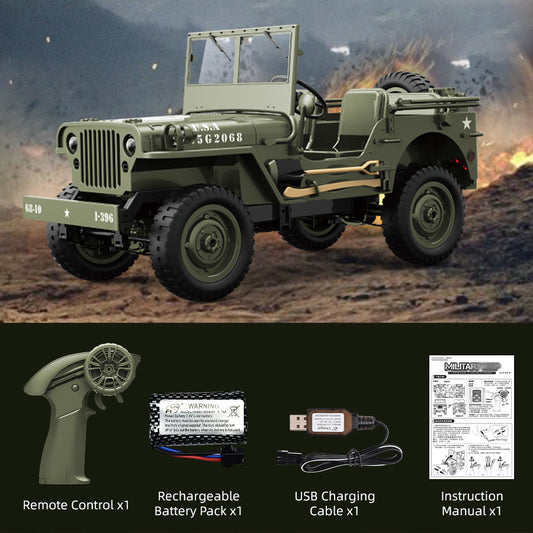 RCPRO Willys RC Jeep 1:10 Scale G2068