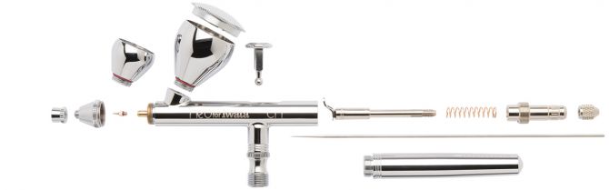 NEO for Iwata CN Gravity Feed Dual Action Airbrush N4500