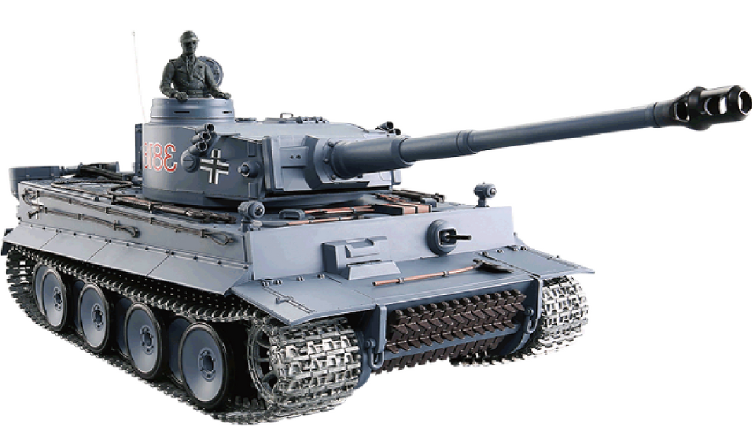 V7.0 1-16 German Tiger I RC Heavy Tank (BB AND IR) 3818-1