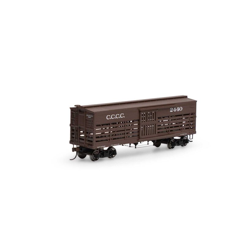HO Rolling 36' Old Time Stock Car, CCCC #2440