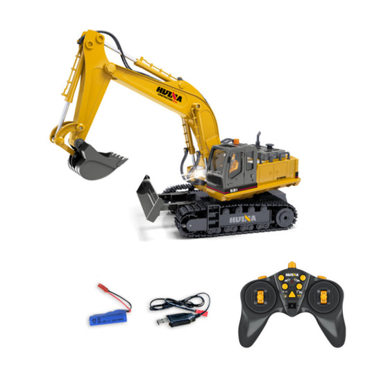 HUINA 1:16 2.4GHz 11CH RC Excavator 1531