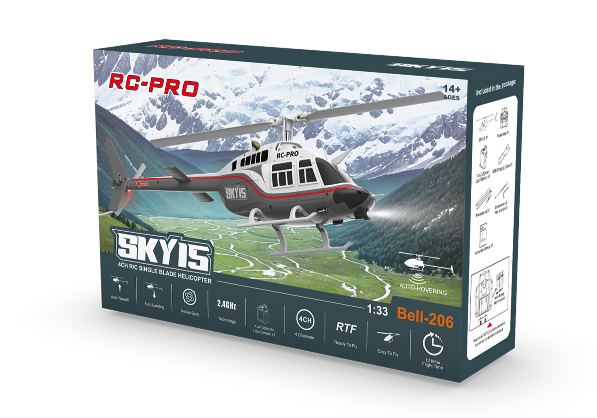 2.4 R/C Helicopter 4-Channel SKY15