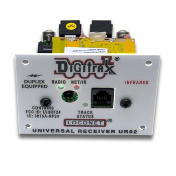 Digitrax UR92 Duplex Radio Transceiver/IR Receiver Panel