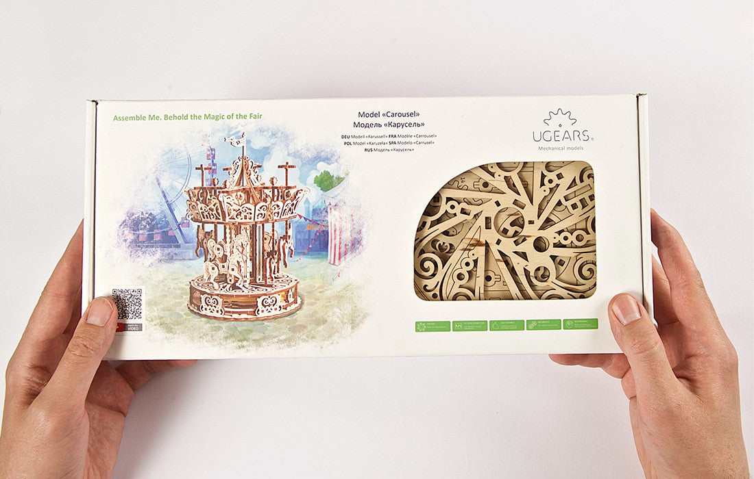 Ugears Carousel  - 300 Pieces UGR70129