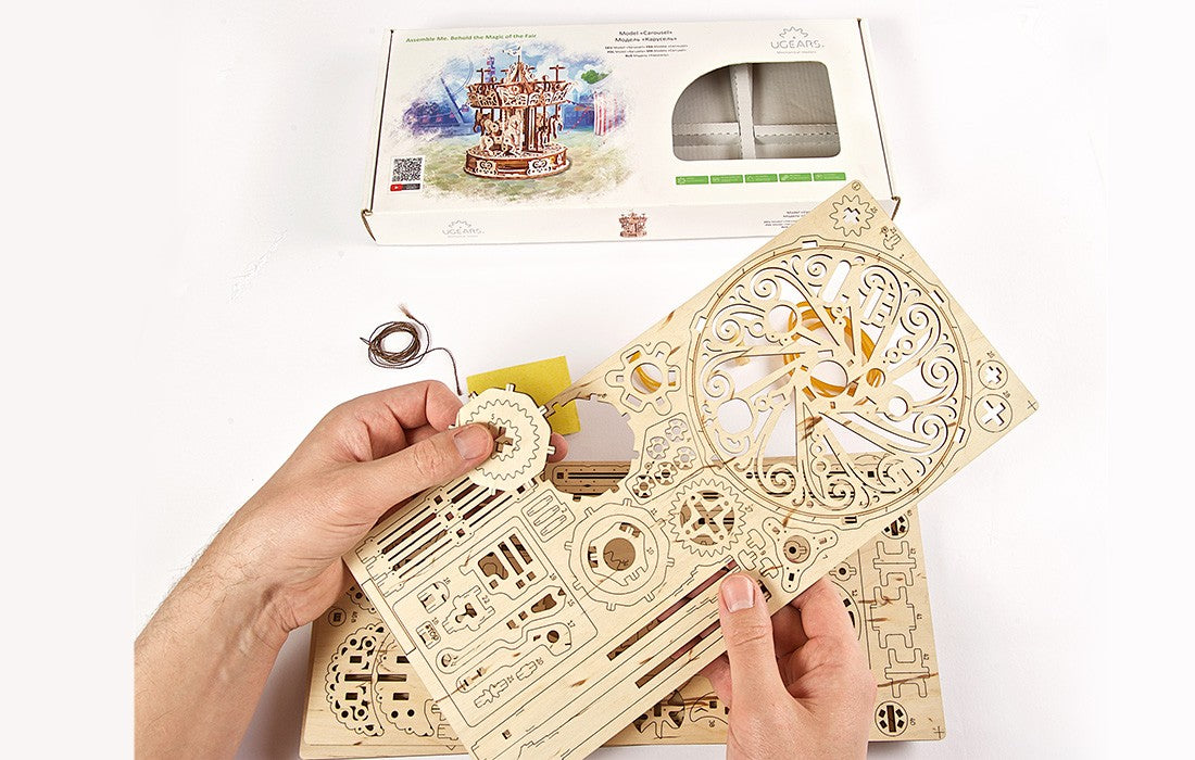 Ugears Carousel  - 300 Pieces UGR70129
