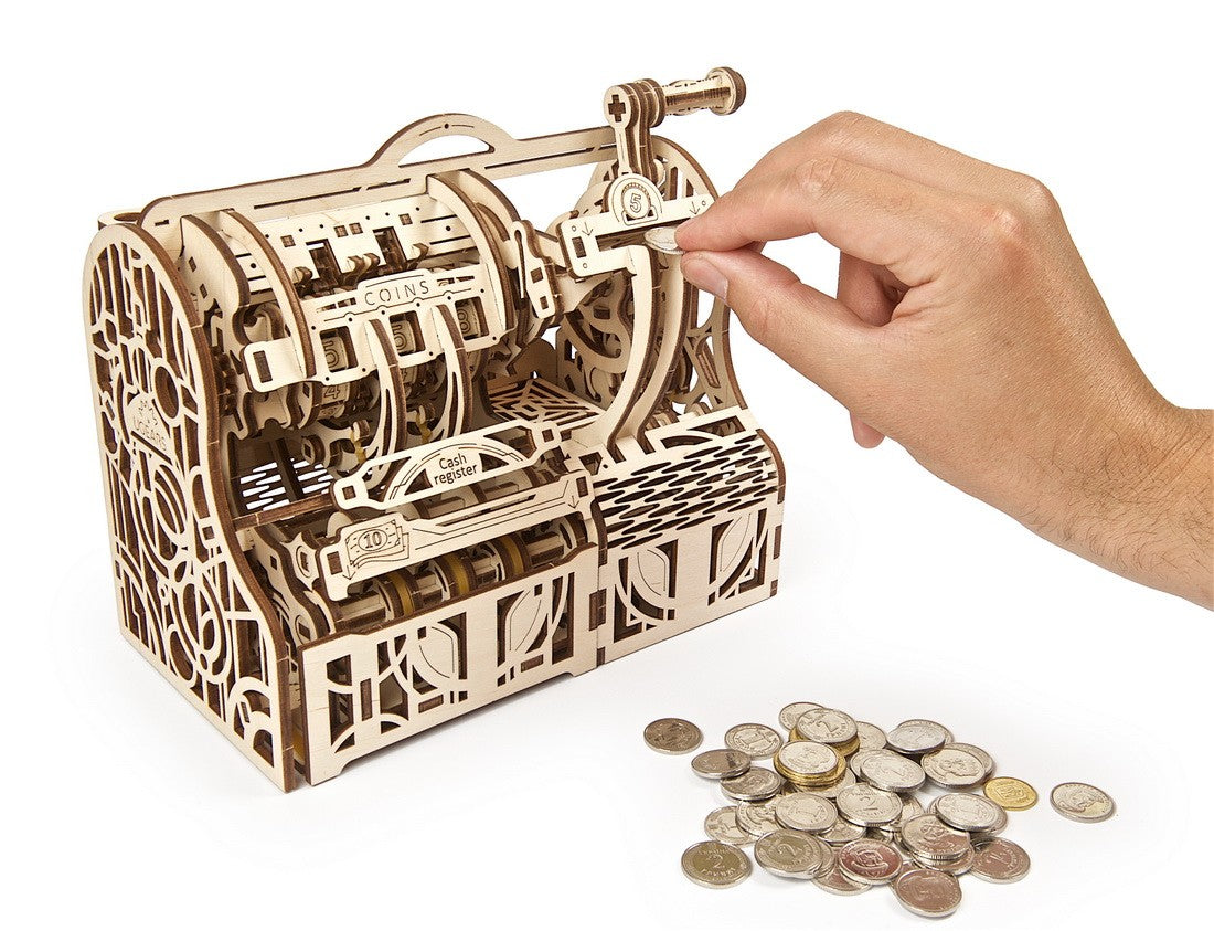 UGears Cash Register - 405 Pieces (Advanced) 70136