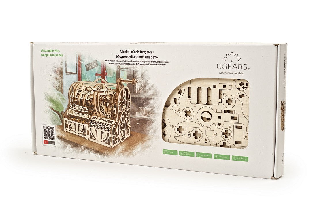 UGears Cash Register - 405 Pieces (Advanced) 70136