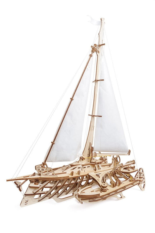 UGears Trimaran Merihobus Boat - 237 Pieces (Advanced) 70059