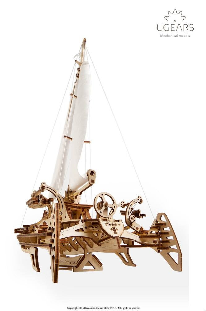 UGears Trimaran Merihobus Boat - 237 Pieces (Advanced) 70059