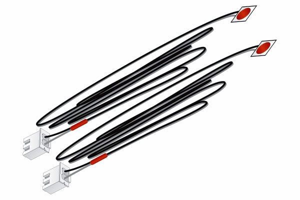 RED STICK-ON LED LIGHTS WOO5739