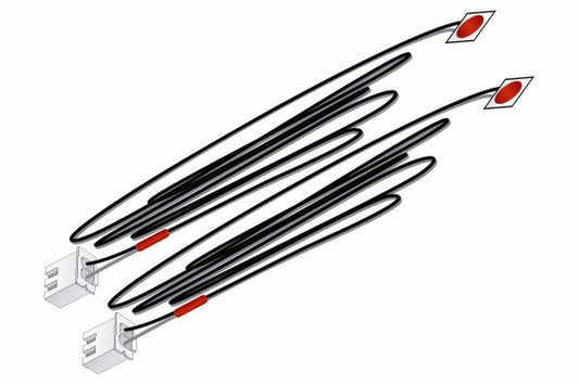 RED STICK-ON LED LIGHTS WOO5739