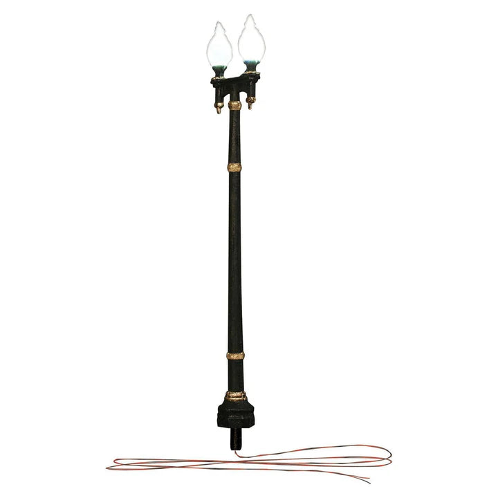 DOUBLE LAMP POST STREET MOUNT LIGHTS (3/PKG) (N) WOO5640