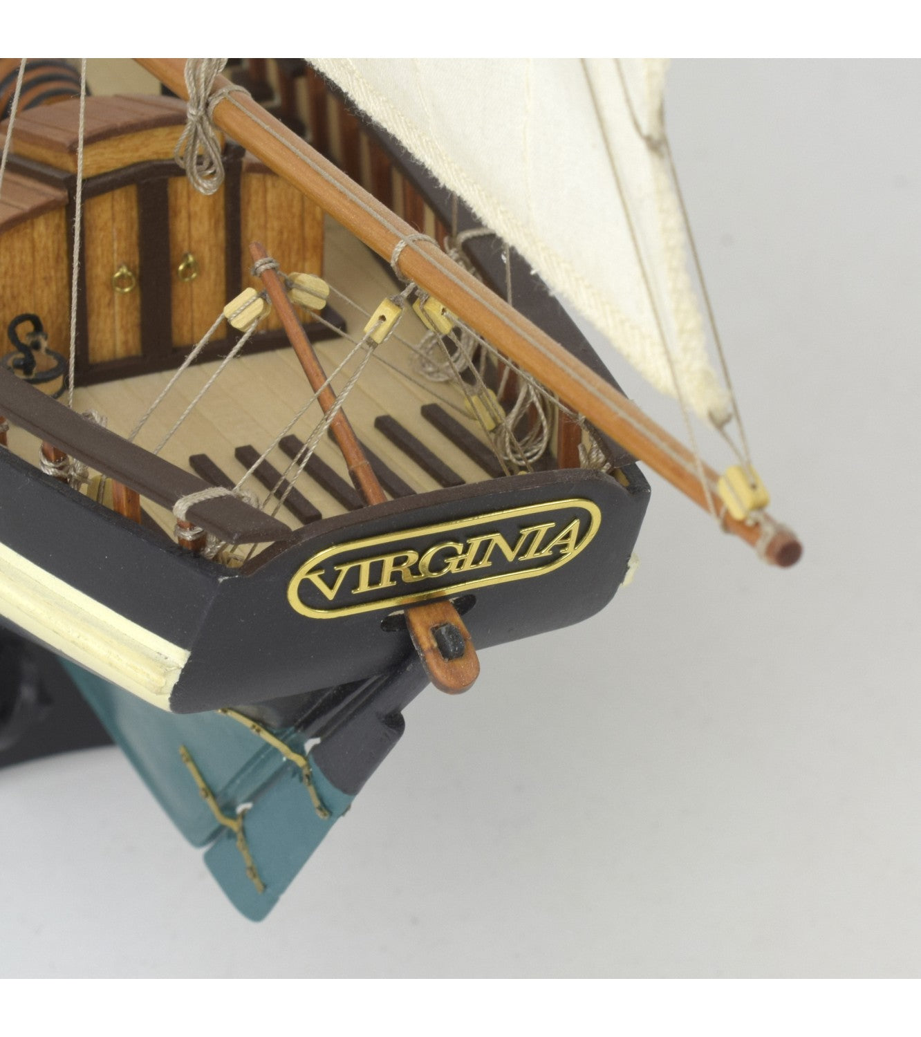 American Schooner Virginia 1:40 Wooden Model Boat Kit ART22115