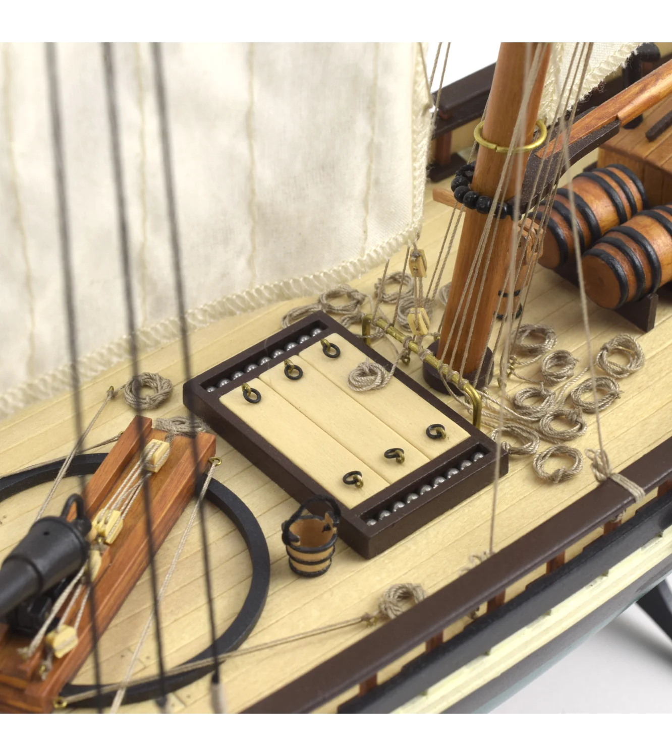 American Schooner Virginia 1:40 Wooden Model Boat Kit ART22115