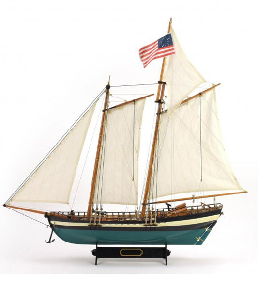 American Schooner Virginia 1:40 Wooden Model Boat Kit ART22115