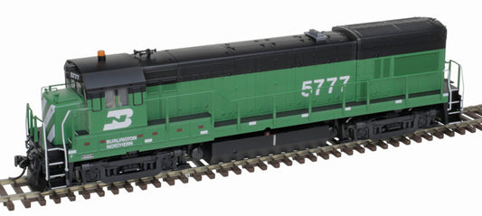 (DC) Atlas HO Scale Diesel GE U30B Burlington Northern #5777