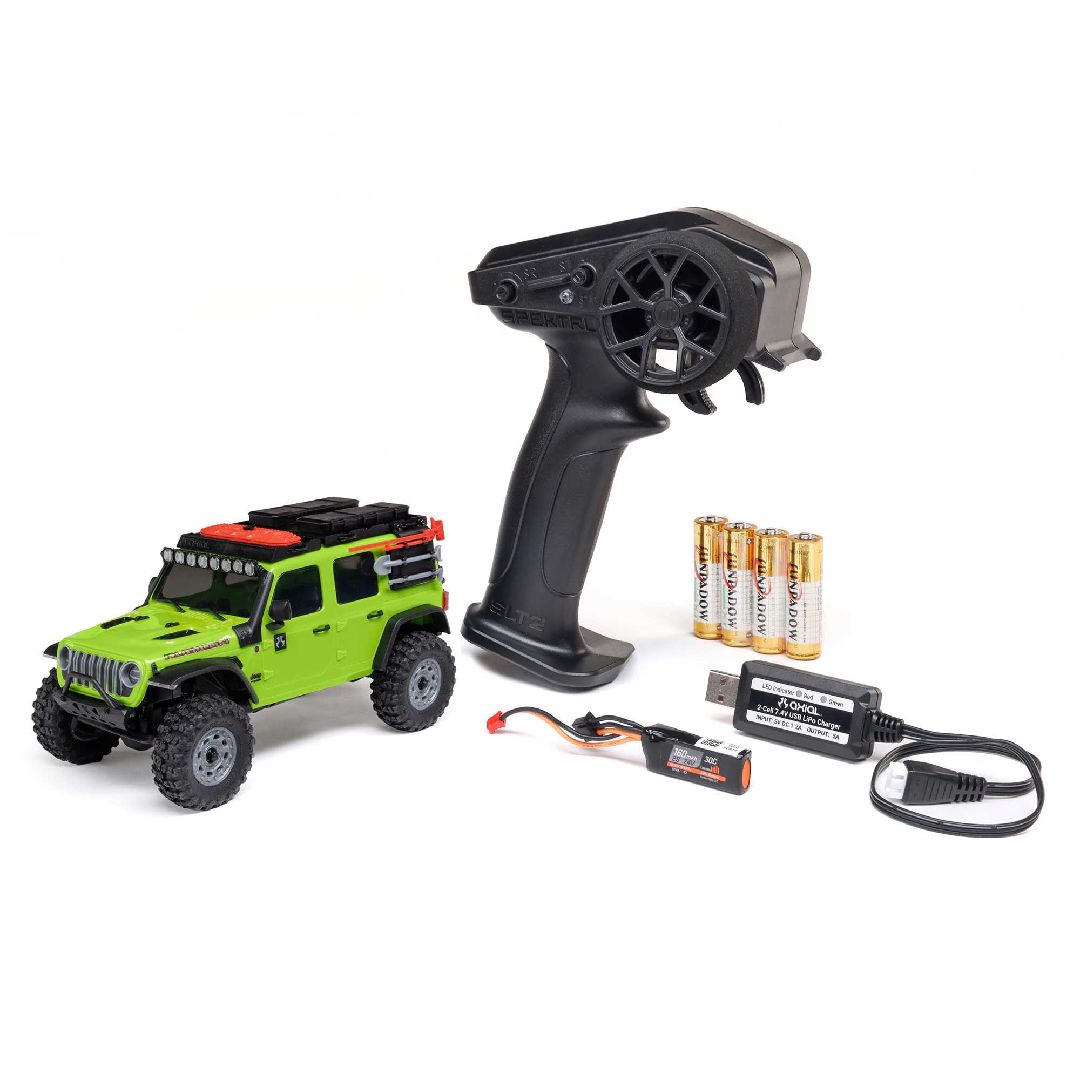 Axial 1/30 SCX30 Ford Bronco Brushed 4x4 RTR (B&C Incl) - Green